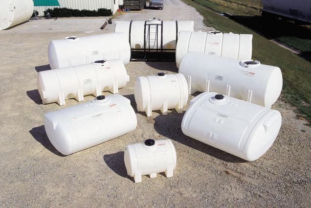 Plastic Horizontal Industrial Tanks